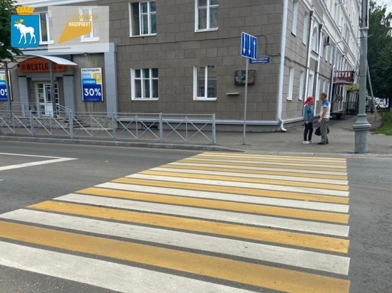 В Йошкар-Оле завершили ремонт дорог улицы Советская