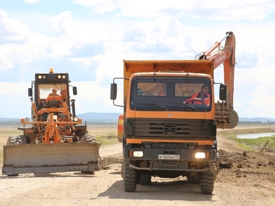 Часть размытых участков дорог восстановили в Забайкалье