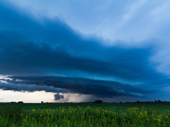 В ДНР ожидается гроза и град