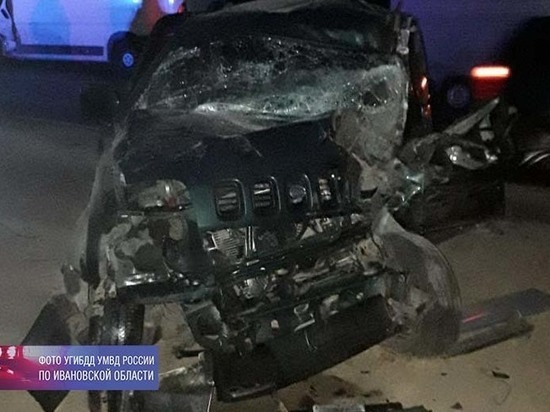 За минувшие сутки в Ивановской области произошли два ДТП, одно из них - смертельное