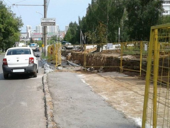 В Ижевске временно перенесли остановку троллейбусов "Хозтовары"