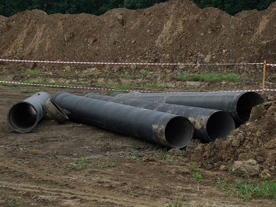В Хабаровске продолжается строительство канализационных сетей к микрорайону «Ореховая сопка»