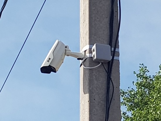 В белгородском селе Грузское оборудовали систему видеонаблюдения