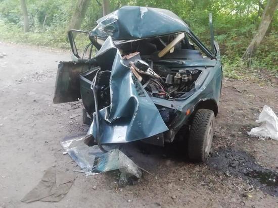 В Мичуринском районе легковушка врезалась в дерево: пострадал 17-летний водитель