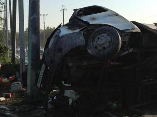 Под Новороссийском в аварии погиб водитель &#34;Газели&#34;