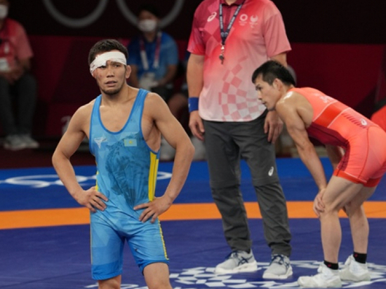 На Олимпиаде в Токио борец из Тувы будет биться за бронзу