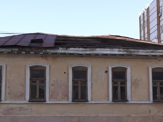 4 миллиона выделили на ремонт сорванной ураганом крыши дома Малевича в Курске
