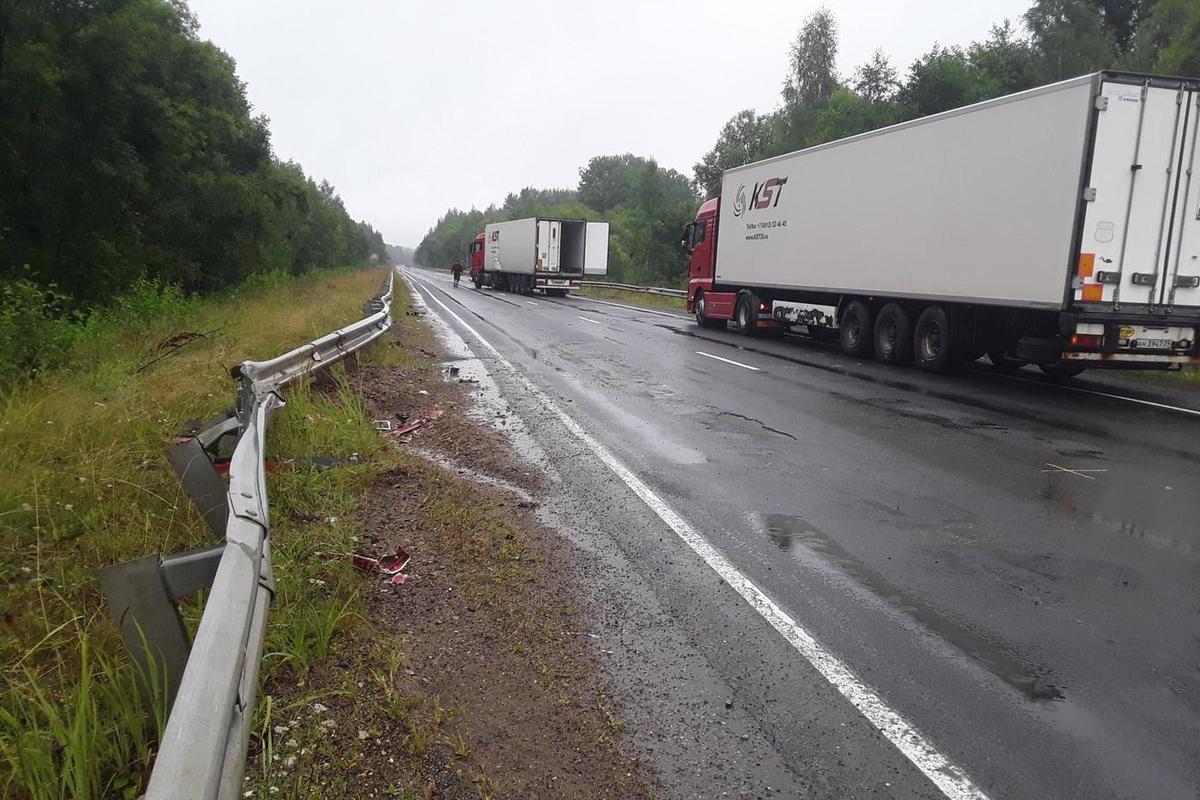 Водитель фуры. 5 Августа авария трасса м6.