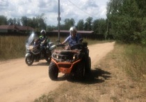 Рейд по местам любительских заездов на внедорожной технике прошёл в городском округе Серпухов.