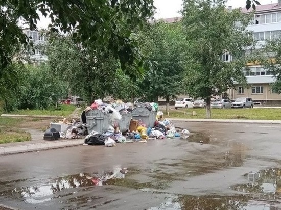 Регоператору грозит штраф за невывоз мусора в Краснокаменске