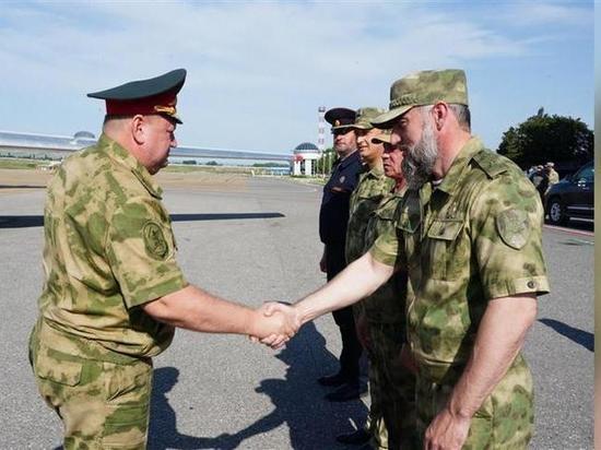 Руководство Росгвардии побывало в подразделениях ведомства в Чечне