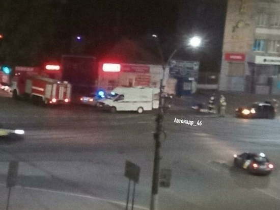 В Курске сегодня ночью пьяный пешеход пострадал в ДТП