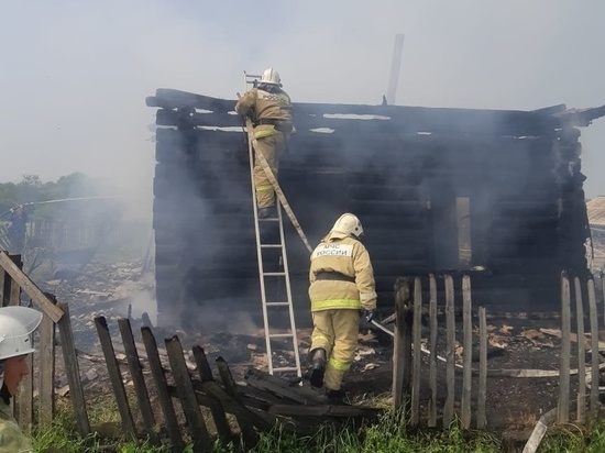 Пожилые мать и сын сгорели в пожаре на окраине Нижнего Ильдикана
