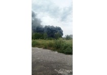 Глава администрации города Донецка Алексей Кулемзин сообщил, что на территории Донецкого металлургического завода произошел пожар