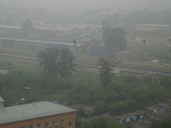 Дым от лесных пожаров окутал 45 районов Красноярского края