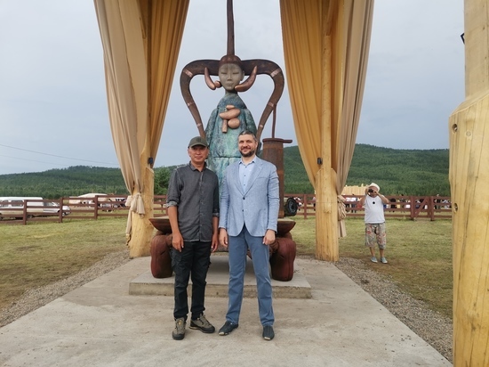 Даши Намдаков награжден на открытии ленд-арт парка «Тужи» в Забайкалье