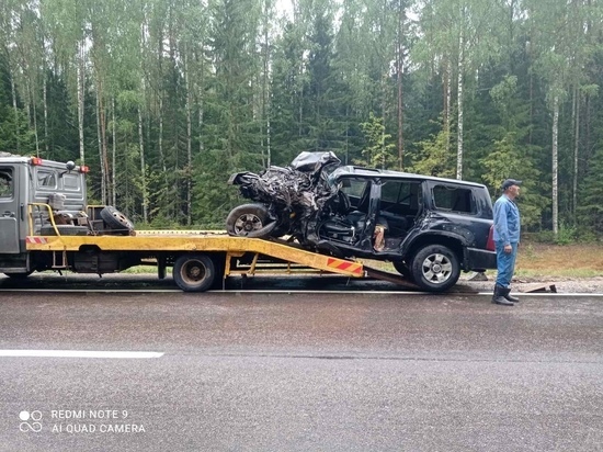 Костромские ДТП: внедорожник против грузовика ГАЗ