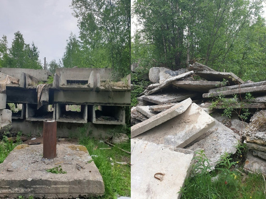 Коммунальщики в Карелии готовы подарить жителям старые железобетонные плиты