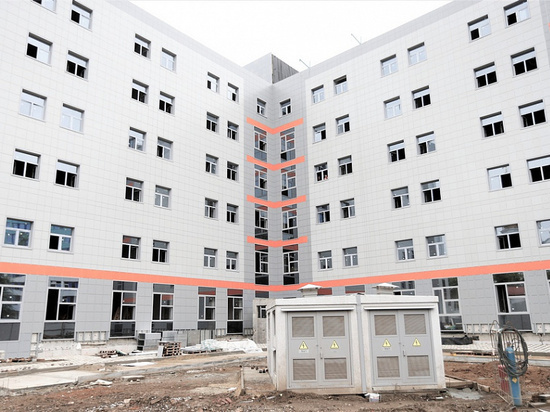 Лечебно-диагностический корпус детской краевой больницы в Краснодаре сдадут к концу нынешнего года