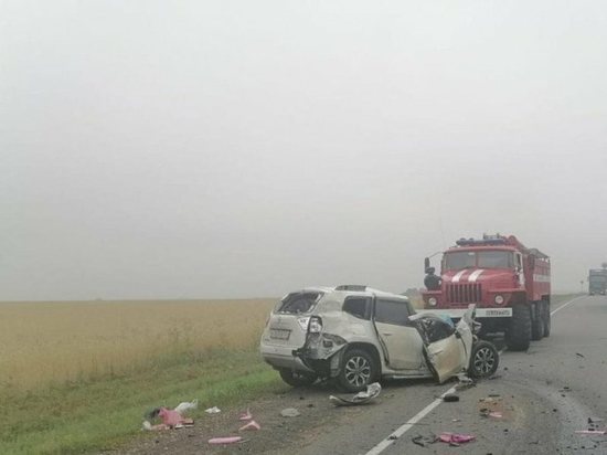 Пассажир и водитель Nissan погибли в ДТП с фурой под Красноярском
