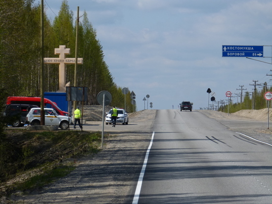 Выяснилось, что везли в Костомукшу по перекрытой трассе «Кола»
