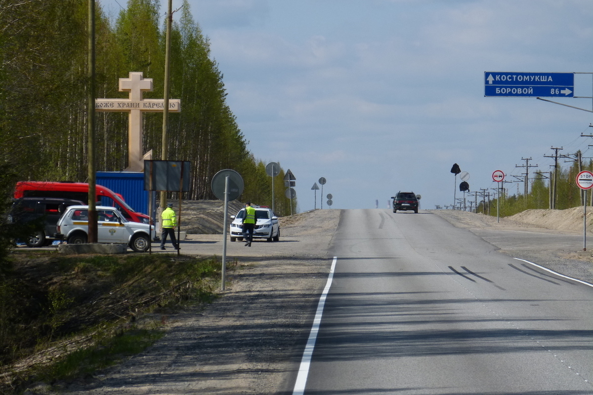 Выяснилось, что везли в Костомукшу по перекрытой трассе «Кола» - МК Карелия