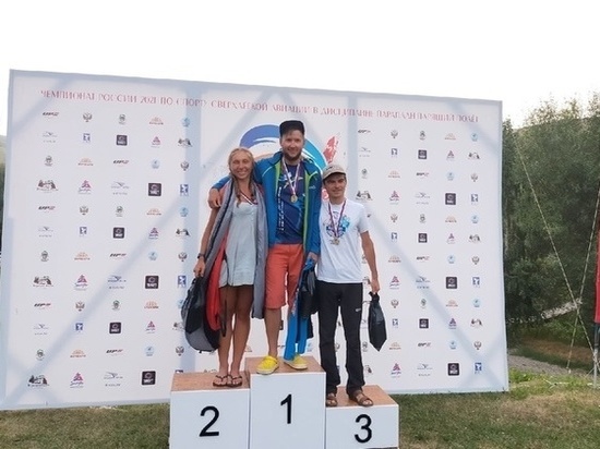 Парапланерист из Томской области взял бронзу на чемпионате России