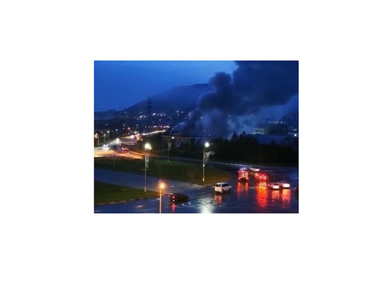 Жителей Магадана встревожил дым на Колымском шоссе