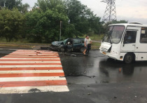 Вчера, 11 августа, по улице Лужская в Буденновском районе Донецка столкнулись два легковых автомобиля