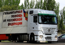 В ДНР доставлен 102-й гуманитарный конвой от МЧС России