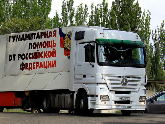В ДНР доставлен 102-й гуманитарный конвой из России