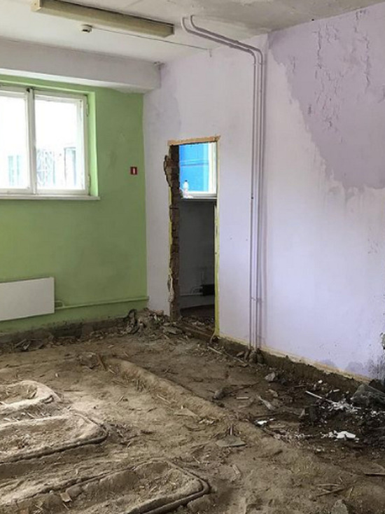 Мэр Новокузнецка рассказал о ходе капремонта детсада в Новоильинском районе