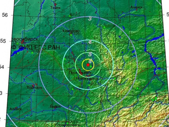  Отголоски ночного землетрясения в Кузбассе дошли до Новосибирска
