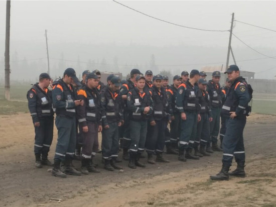  В Якутии сотрудники МЧС отправились на Мальжагарский пожар