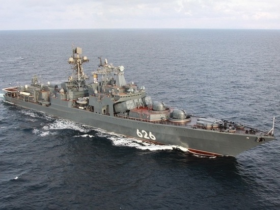 Отряд кораблей Северного флота находится в проливе Ла-Манш