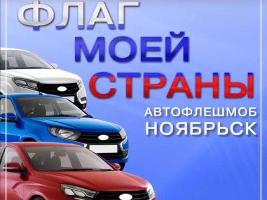 Владельцев белых, синих и красных машин приглашают на зрелищный флешмоб в Ноябрьске