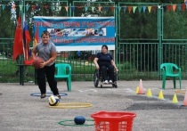 Традиционные соревнования «Весёлые старты» для детей с ограниченными возможностями здоровья прошли в городском округе Серпухов.