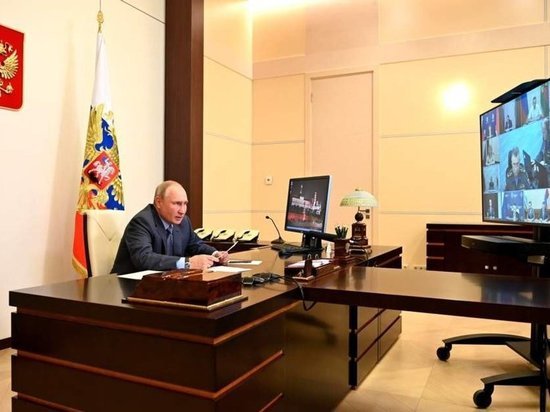 Губернатор Усс подтвердил Путину готовность Красноярского края помочь Якутии в борьбе с лесными пожарами