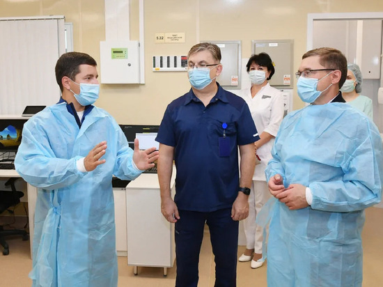 Владимир Якушев оценил новый госпиталь для лечения коронавируса в Салехарде