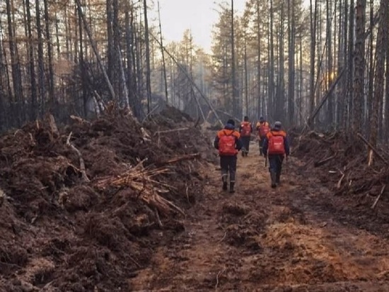 Высокий риск природных пожаров сохранится в трёх районах Колымы