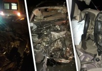 Ночью 16 августа в Черепановском районе Новосибирской области произошло лобовое столкновение: внедорожник GREAT WALL пошел на обгон и врезался в грузовик, а потом в Mercedes-Benz 1992 HR