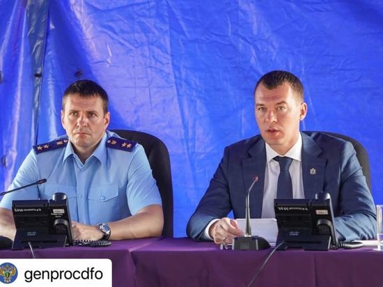 Заместитель генерального прокурора проверил, насколько Хабаровск готов к паводку