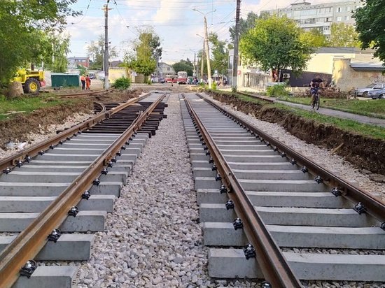 В Туле изменилась схема движения городского транспорта из-за ремонта трамвайных путей