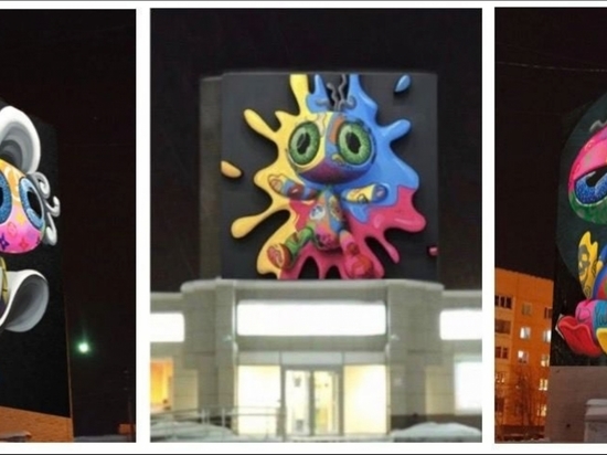 Новые световые картины украсят фасады зданий в Полярных Зорях