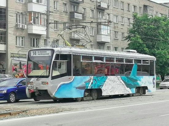 В Новосибирске временно закрыли маршруты трамваев № 11 и 14