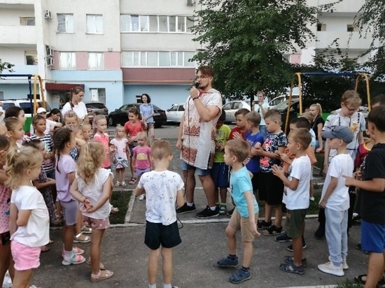 Для одного из дворов Пензы организовано праздничное мероприятие