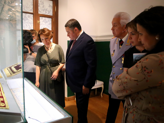 Игорь Руденя посетил тверской музей, которому исполнится 155 лет