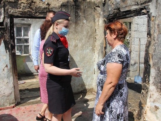 Ставропольские общественники помогут оставшейся без дома многодетной семье