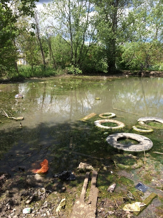 В Симферопольском районе погибают родниковые озера и источник Тобе-Чокрак