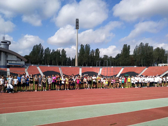 В Донецке провели соревнования по легкой атлетике